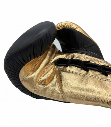 GUANTES DE BOXEO PRO MEXICAN NEGROS CUSTOM FIGHTER