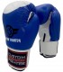GUANTES de boxeo para competición AMATEUR AZUL con cámara de aire Custom Fighter
