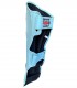 Espinilleras de Kickboxing, Muay Thai, Thailand Sky Blue | Custom Fighter