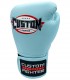 Guantes de Boxeo Custom Fighter fabricados en Tailandia color Azul Celeste