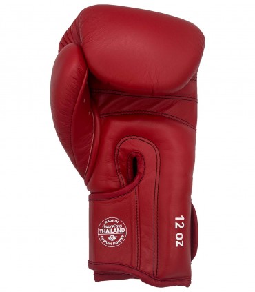 Guantes de Boxeo Custom Fighter fabricados en Tailandia - Guantes de boxeo rojos