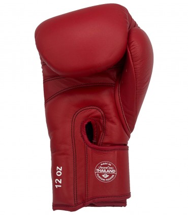 Guantes de Boxeo Custom Fighter fabricados en Tailandia - Guantes de boxeo rojos