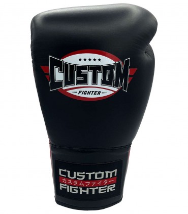 Guantes de Boxeo Custom Fighter fabricados en Tailandia con ajuste de cuerdas
