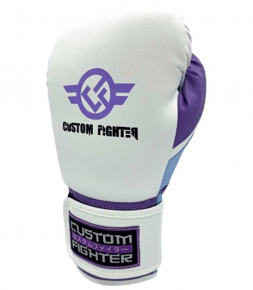 GUANTES DE BOXEO CUSTOM FIGHTER IRON FIST WHITE