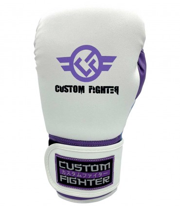 GUANTES DE BOXEO CUSTOM FIGHTER IRON FIST WHITE