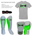 PACK MADE IN THAILAND GREY FLUOR CUSTOM FIGHTER