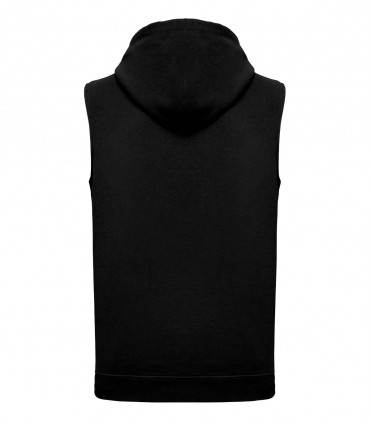 SUDADERA SIN MANGAS BLACK STICKER CUSTOM FIGHTER