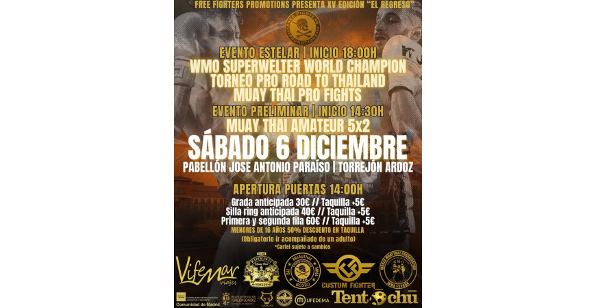 FREEFIGHTERS XV 6DIC