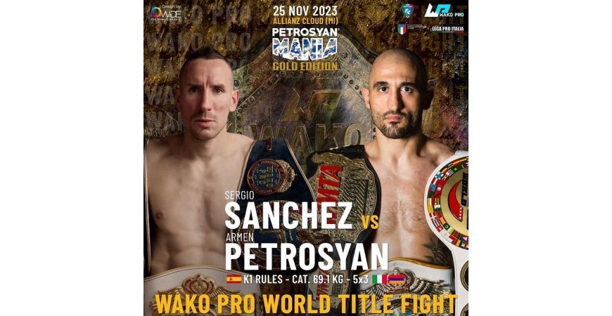 SERGIO SANCHEZ "DINAMITA" GANADOR WAKO PRO